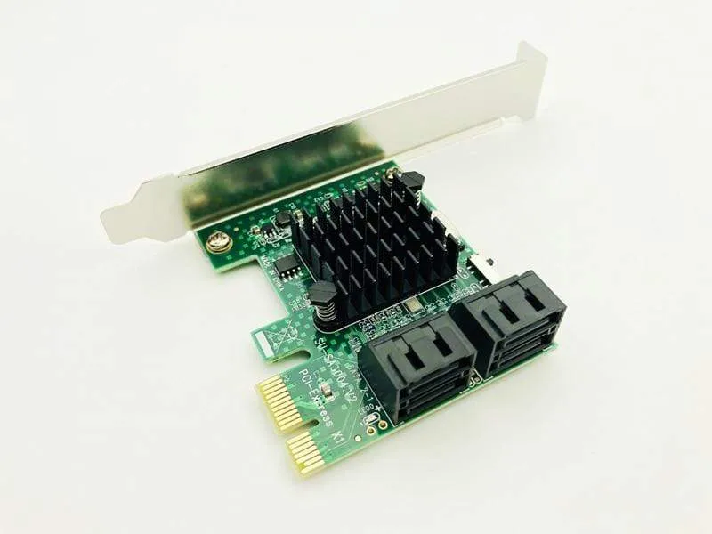 H1111Z Zusatzkarten PCIE/PCI-E/PCI Express SATA3 SATA 3 Controller SATA Multiplier/Erweiterung PCI E Adapter + Low Profile Halterung