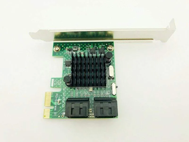 H1111Z Zusatzkarten PCIE/PCI-E/PCI Express SATA3 SATA 3 Controller SATA Multiplier/Erweiterung PCI E Adapter + Low Profile Halterung