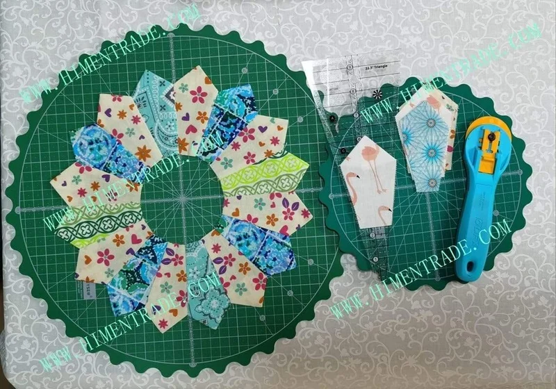 Selbstheilende rotierende Schneidematte für Büro- und Schulbedarf, Quilten, Papierarbeiten, Tonarbeiten, Kunsthandwerk, Größe 8 cm x 20 cm.