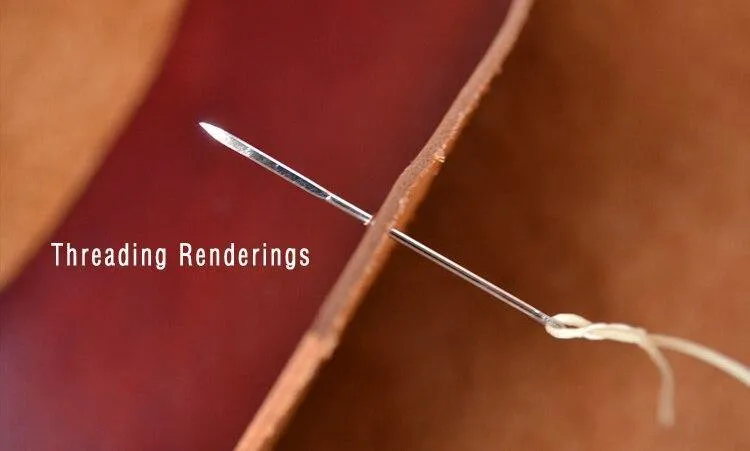 10 Stück Sweing Handnadel Lederfell Spezielle dreieckige Stahlnadel DIY Lederstich Handarbeit Kunsthandwerk Werkzeug 5.8 cm
