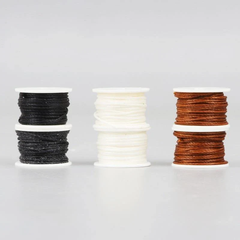 Super Carving Wax Line Handgemachte Lederwerkzeuge / Leder Bastelwerkzeug Kunst / Nadel Nähmaschine 133mm