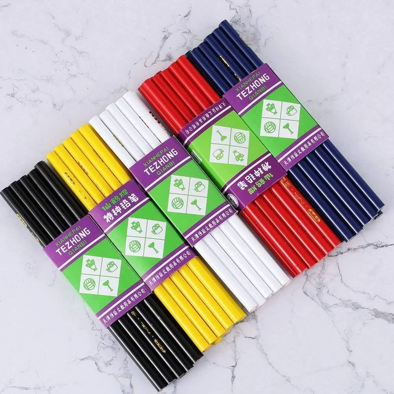 10 Stück / Set New Fabric Tailor Sewing Pencils Schneiderei Markieren Craft Art Tools Nähen Markieren Stift Nähen Zubehör