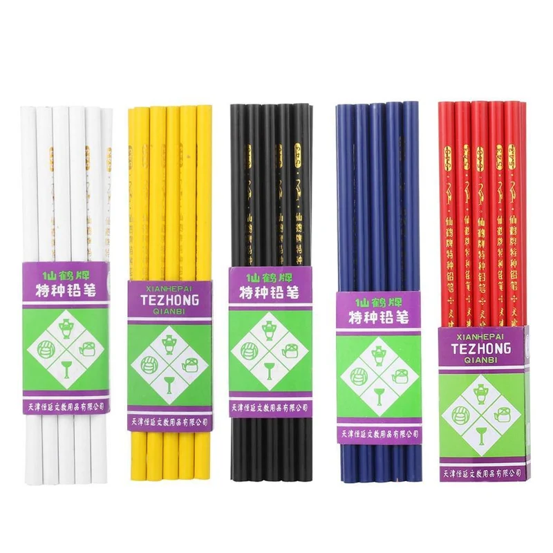 10 Stück / Set New Fabric Tailor Sewing Pencils Schneiderei Markieren Craft Art Tools Nähen Markieren Stift Nähen Zubehör