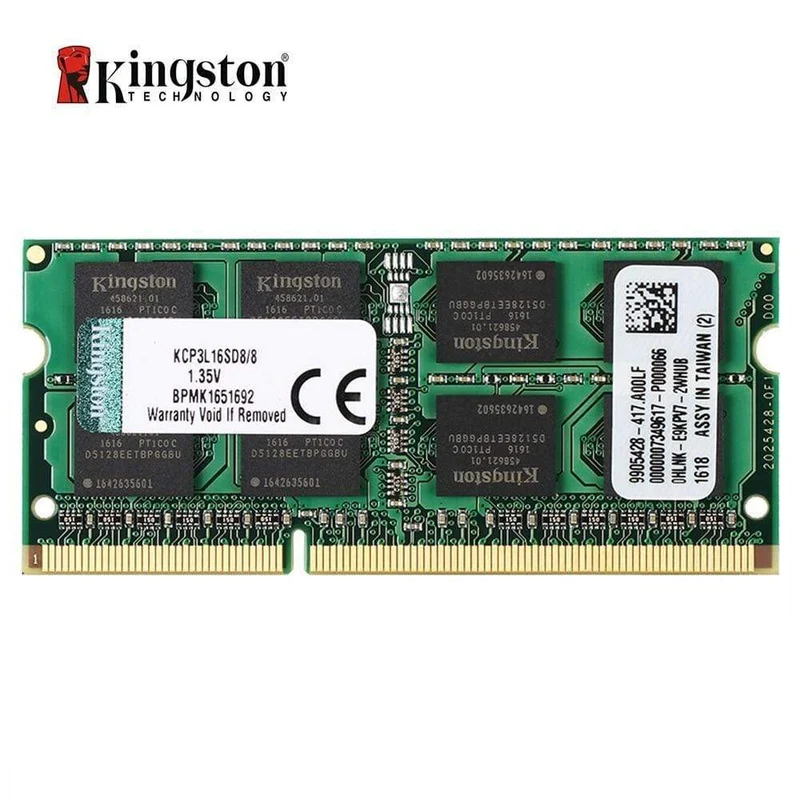 Kingston 8 GB DDR3L 1600 MHz 1.35 V Laptop-RAM (KCP3L16SD8/8)