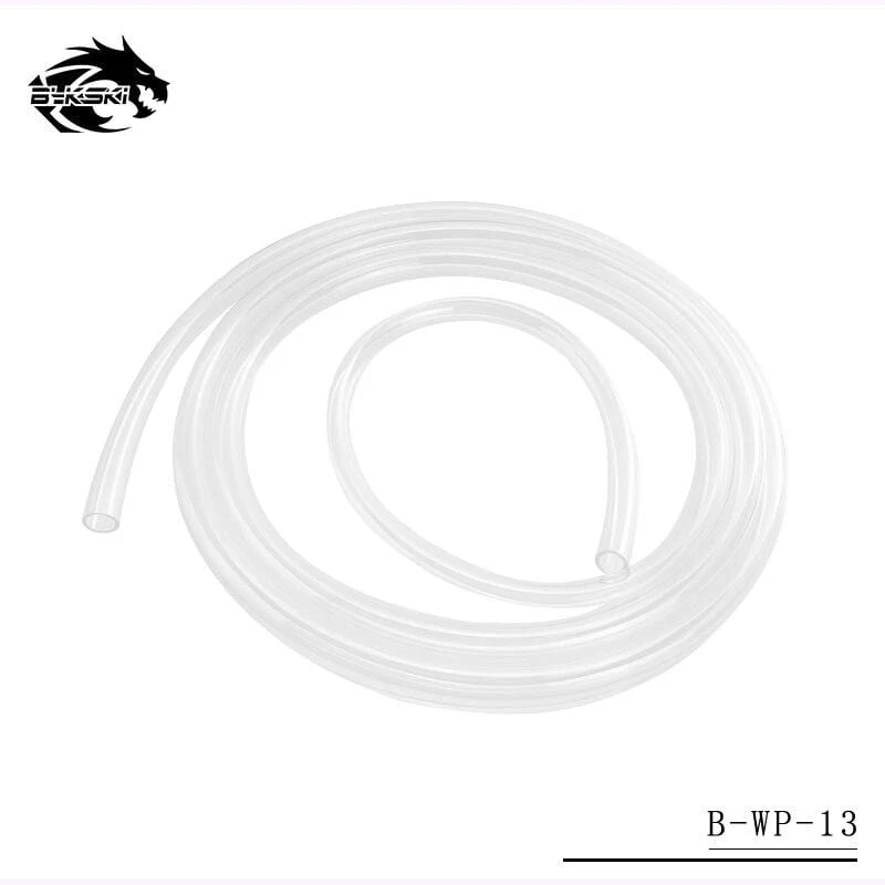 9.5X12.7mm 3/8 "ID * 1/2" OD Rohr Weiche Rohre Transparente PVC Rohr Computer PC Wasser kühlung Block Adapter 1 Meter/stücke