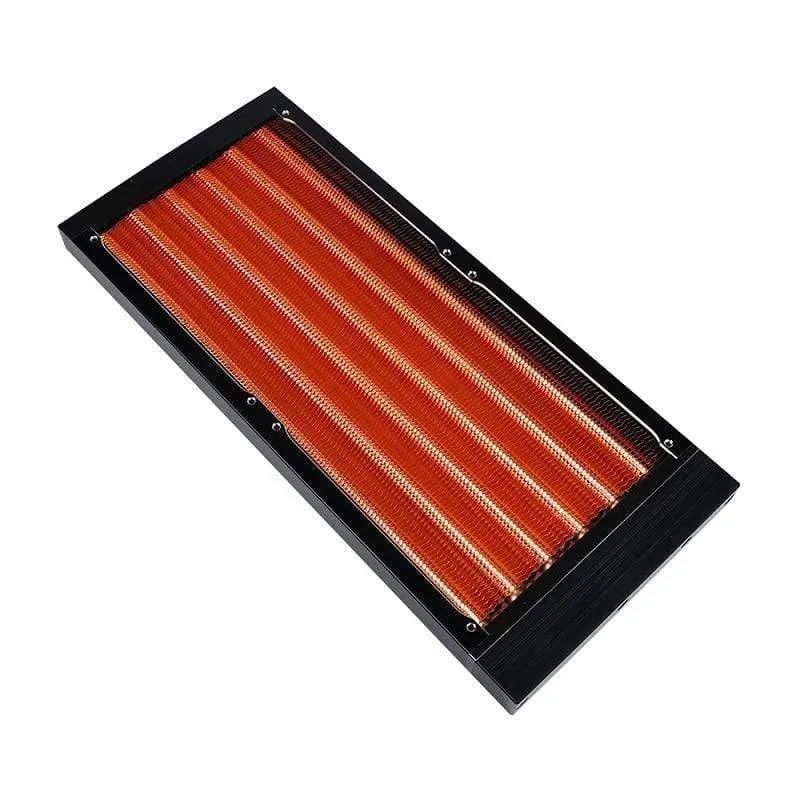 HJ 240MM Super Thin Copper Kühler Für A4 Gehäuse, MINI Computer Wasserkühlungskit Loop Build Kühlkörper G1 / 4, Verkäuferempfehlung