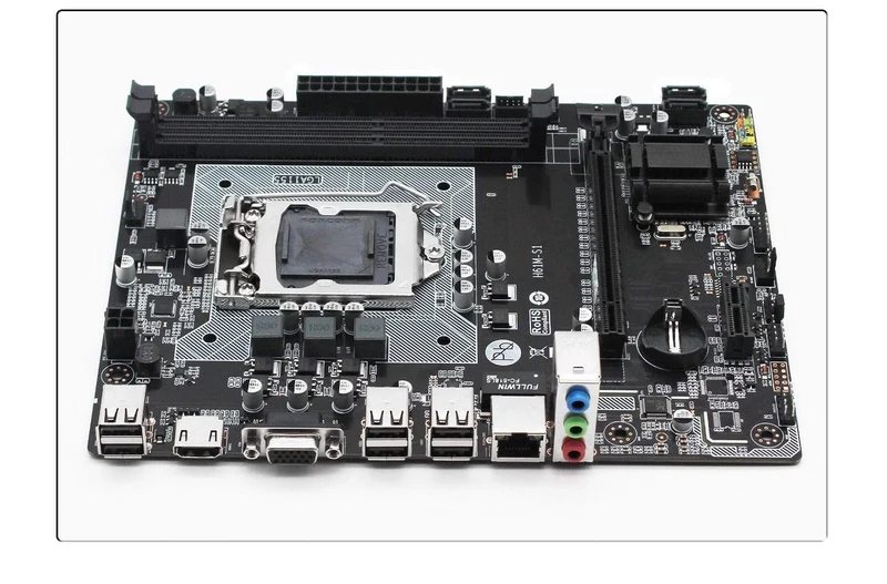 H61-Motherboard LGA 1155 unterstützt DDR3 16G Desktop-RAM-Speicher Intel CORE i3/i5/i7 LGA1155-Prozessor USB2.0 Micro-ATX H61M-S1