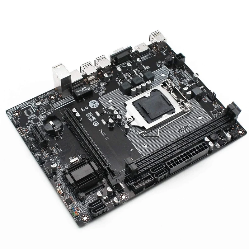 H61-Motherboard LGA 1155 unterstützt DDR3 16G Desktop-RAM-Speicher Intel CORE i3/i5/i7 LGA1155-Prozessor USB2.0 Micro-ATX H61M-S1