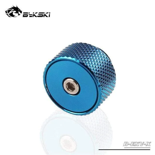 Luftventil Wasserstopfen Luftdruckminderer Dekompression G1/4 Gewinde Auspuffstopfen MOD Wasserkühler Zubehör B-EXV-X