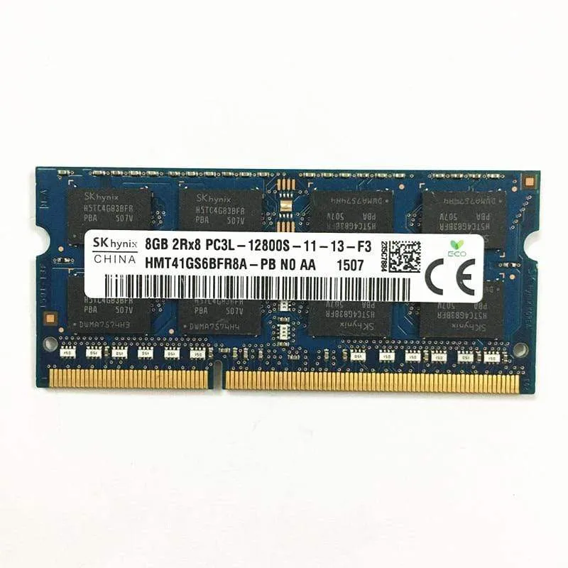 Sk hynix DDR3 RAMS 8 GB 2RX8 PC3L-12800S DDR3 1600 MHz 1.35 V 8 GB LAPTOP-SPEICHER ddr3