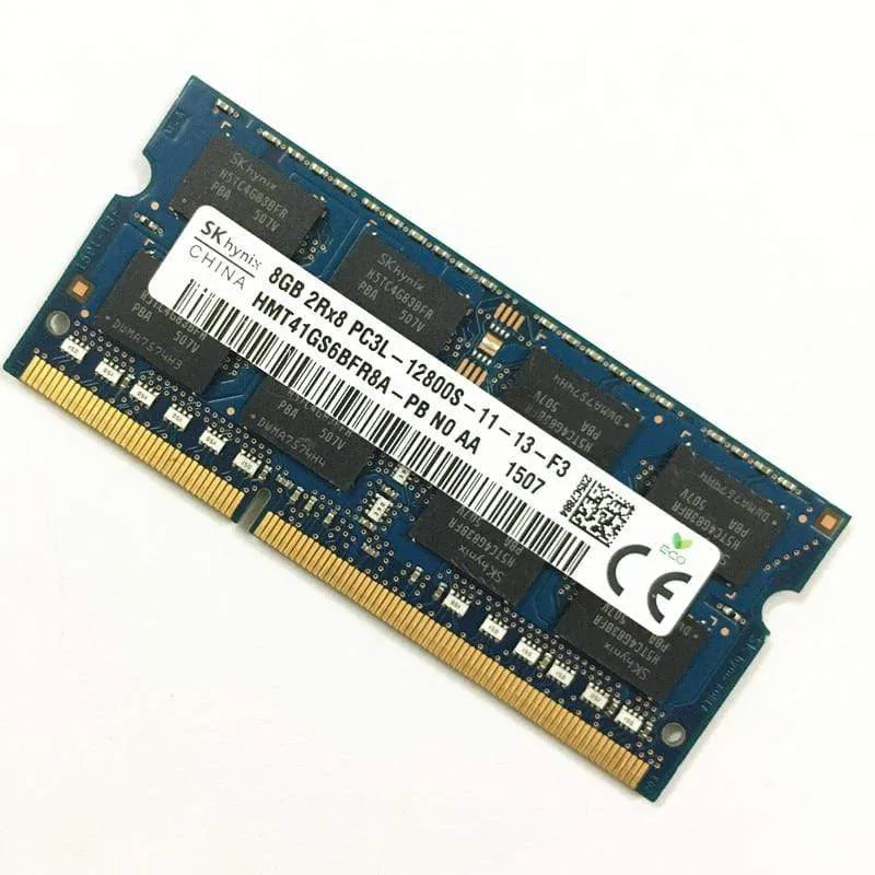 Sk hynix DDR3 RAMS 8 GB 2RX8 PC3L-12800S DDR3 1600 MHz 1.35 V 8 GB LAPTOP-SPEICHER ddr3
