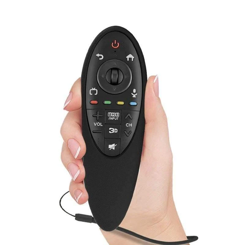 Abdeckung für LG AN-MR500 Silikon 3D Smart TV Magic Fernbedienungsgehäuse mit Lanyard Flexible Shockproof SIKAI für MR500