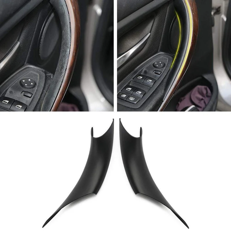 2 stücke ABS Innen Tür Griff Pull Schutzhülle Für BMW 3 4 Serie F30 F35 2012 2013 2014 2015 2016 2017 2018