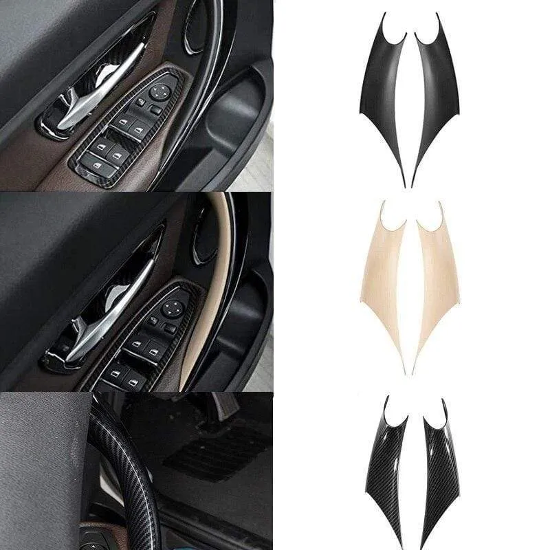 2 stücke ABS Innen Tür Griff Pull Schutzhülle Für BMW 3 4 Serie F30 F35 2012 2013 2014 2015 2016 2017 2018