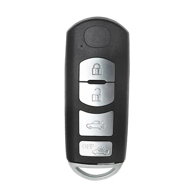 Smart Remote Autoschlüsselanhänger 3 4 Tasten 433 MHz mit 49 Chip für Mazda (Mitsubishi System) 6 3 MX-5 CX-3 CX-5 CX-7, SKE13E-01