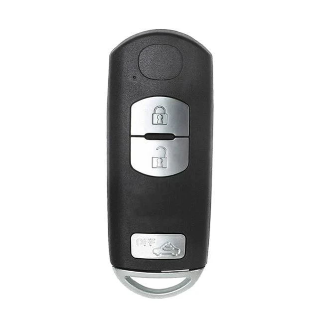 Smart Remote Autoschlüsselanhänger 3 4 Tasten 433 MHz mit 49 Chip für Mazda (Mitsubishi System) 6 3 MX-5 CX-3 CX-5 CX-7, SKE13E-01