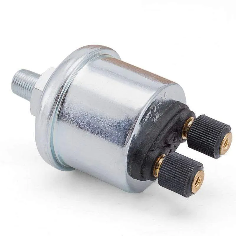 Universal Vdo Öldrucksensor 0 bis 10 bar 1/8 Npt Generator Teil 10Mm Crew Plug Alarm Drucksensor Öldruckmessung