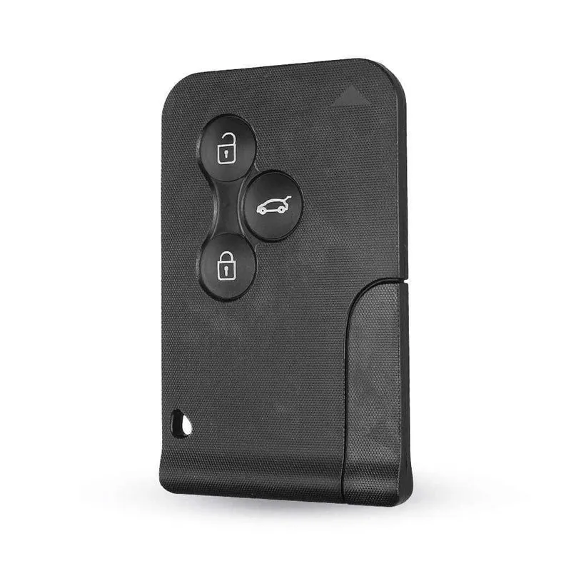 ID46 PCF7947 Chip Für Renault Clio Logan Megane 2 3 Scenic Remote Key 3 Tasten 433Mhz Smart Card Notfall einfügen Schlüssel