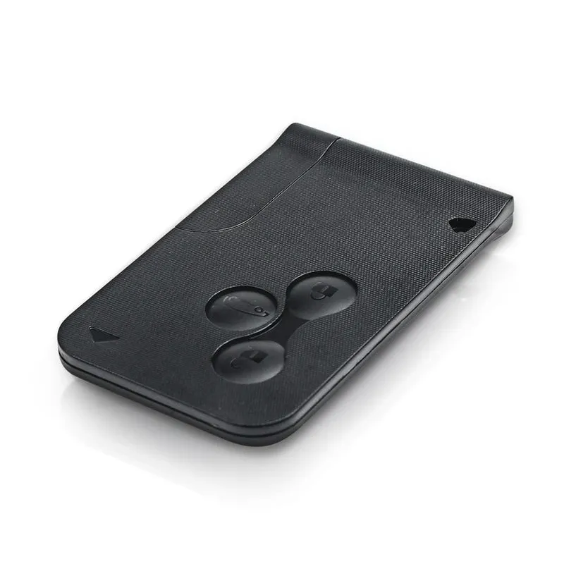 ID46 PCF7947 Chip Für Renault Clio Logan Megane 2 3 Scenic Remote Key 3 Tasten 433Mhz Smart Card Notfall einfügen Schlüssel