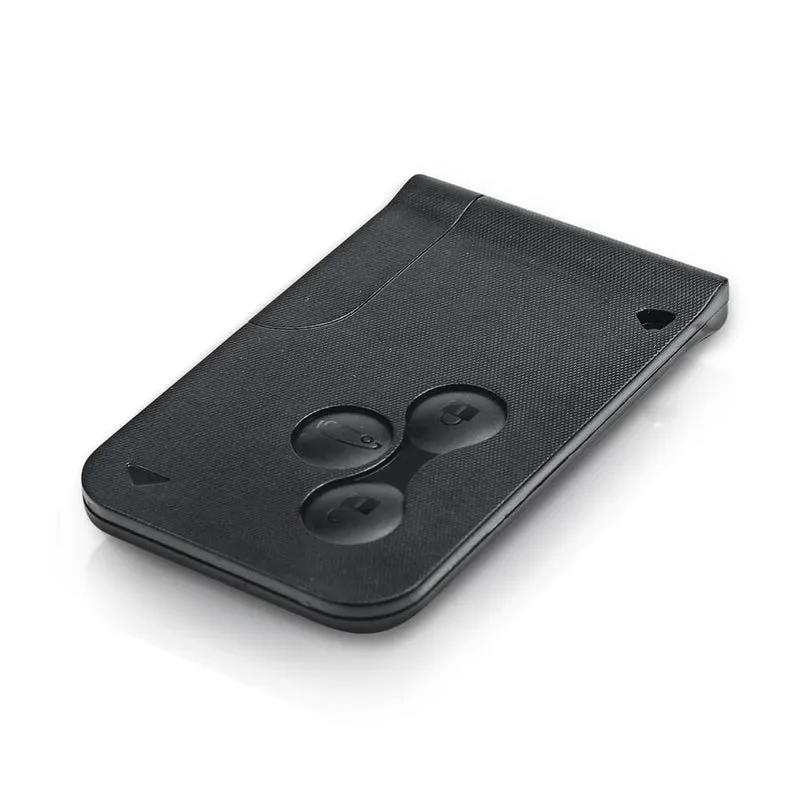 ID46 PCF7947 Chip Für Renault Clio Logan Megane 2 3 Scenic Remote Key 3 Tasten 433Mhz Smart Card Notfall einfügen Schlüssel