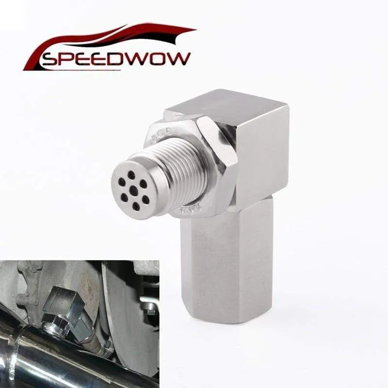 Universal Oxygen Sensor Extender 90 Grad 02 Spundverlängerung Katalysator O2 Sauerstoffsensor Spacer