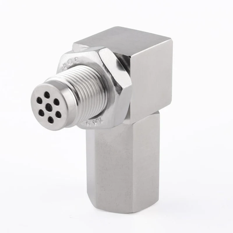 Universal Oxygen Sensor Extender 90 Grad 02 Spundverlängerung Katalysator O2 Sauerstoffsensor Spacer