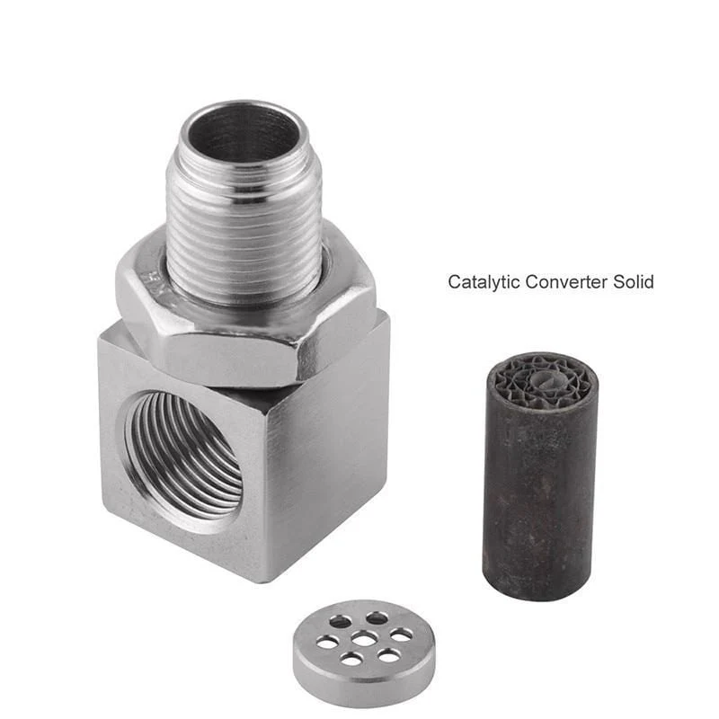 Universal Oxygen Sensor Extender 90 Grad 02 Spundverlängerung Katalysator O2 Sauerstoffsensor Spacer