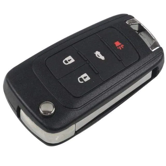 Flip Folding Remote Auto Schlüsselschale für Chevrolet Cruze Epica Lova Camaro Impala 2 3 4 5 Taste HU100 Klinge