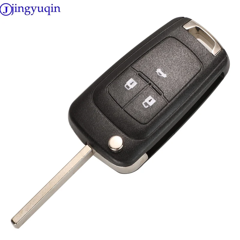 Flip Folding Remote Auto Schlüsselschale für Chevrolet Cruze Epica Lova Camaro Impala 2 3 4 5 Taste HU100 Klinge