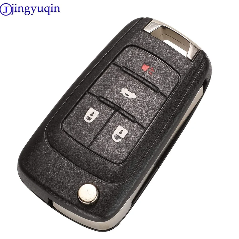 Flip Folding Remote Auto Schlüsselschale für Chevrolet Cruze Epica Lova Camaro Impala 2 3 4 5 Taste HU100 Klinge