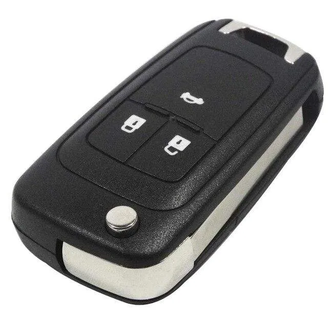 Flip Folding Remote Auto Schlüsselschale für Chevrolet Cruze Epica Lova Camaro Impala 2 3 4 5 Taste HU100 Klinge