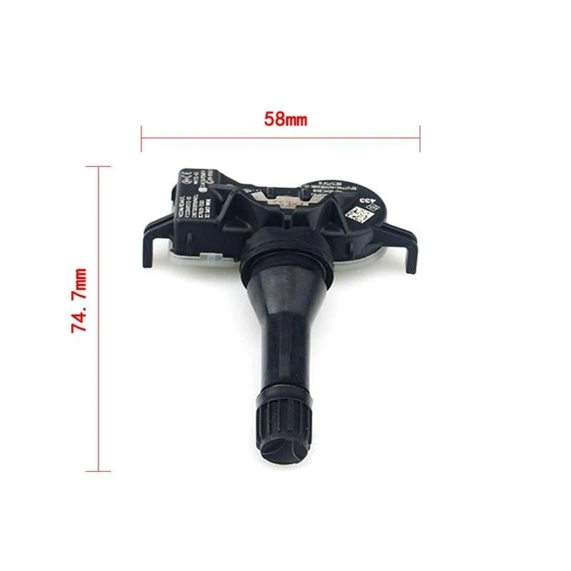 4 Stück TPMS Reifendruckkontrolle passend für Nissan Renault Infiniti 407004CB0B 407004CB0A