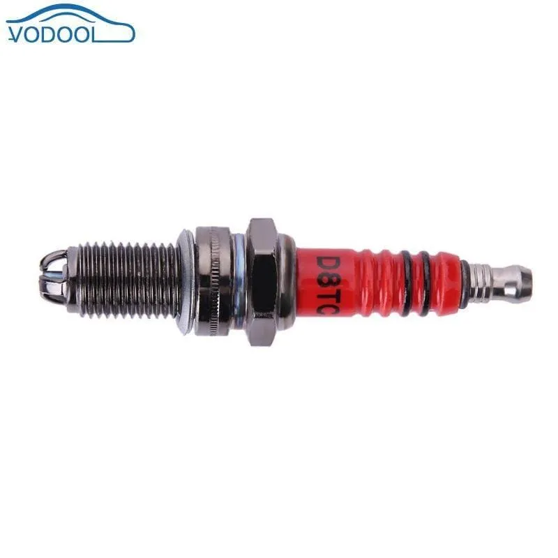 Leistung 3-Elektroden-Motorrad-Zündkerze für Honda Yamaha Yamaha D8EA D8RC DR8EA D7EA T2197 12mm Durchmesser
