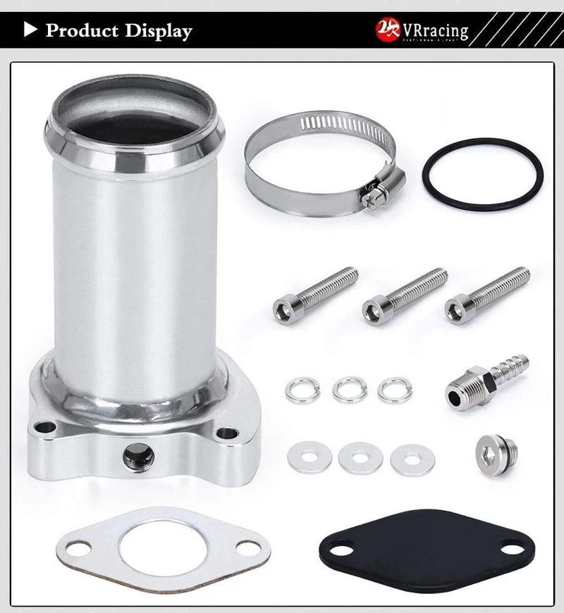 2 Zoll 50 mm EGR-Löschsatz Ventil-Ersatzrohr für 1.9 8 V TDI VE 90/110 und PD100/PD115 Diesel-Löschsatz VR-EGR01