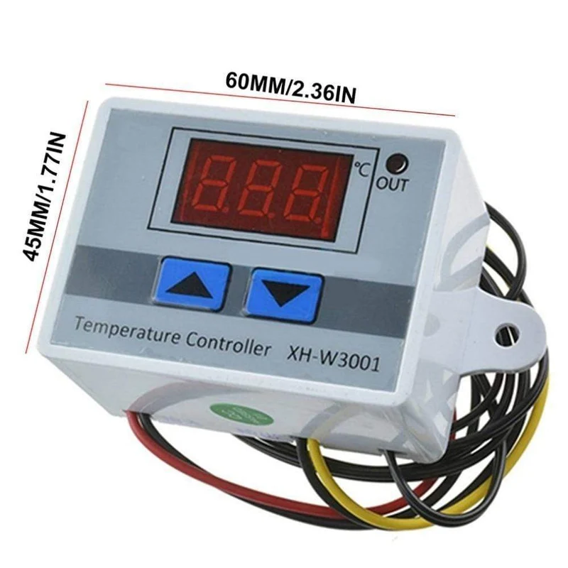 Xh-W3001 Digitaler Thermostat-Temperaturschalter, Mikrocomputer-Temperaturregler, Temperaturregelungsschalter