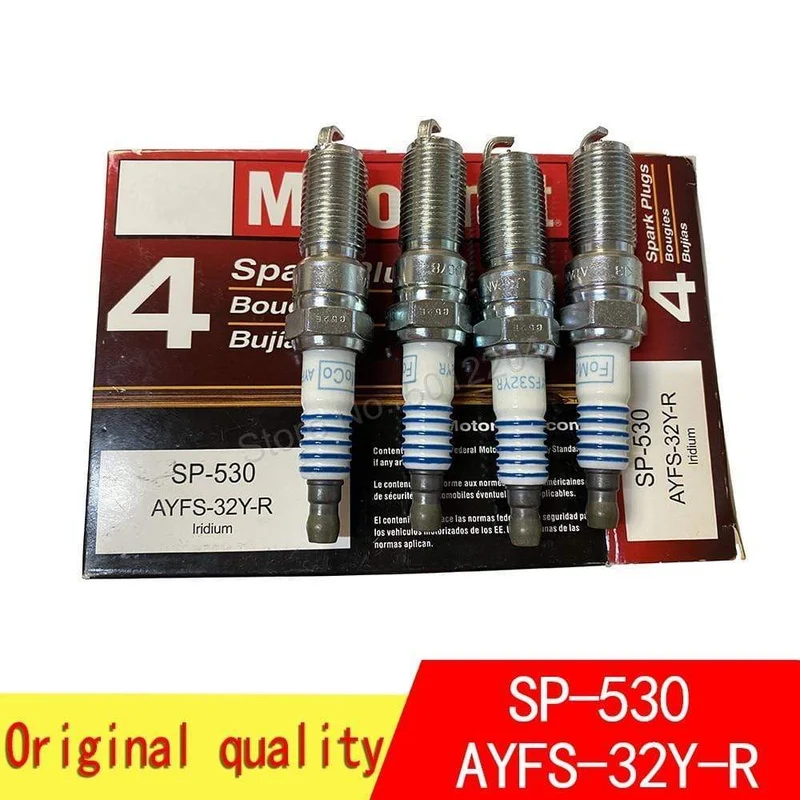 4 STÜCKE SP-530 Motorcraft Iridium Zündkerze Für Ford Escape Lincoln MKZ AYFS-32Y-R