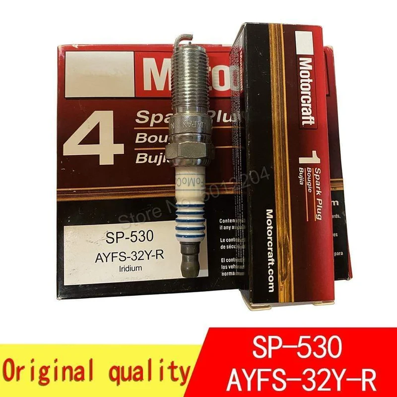 4 STÜCKE SP-530 Motorcraft Iridium Zündkerze Für Ford Escape Lincoln MKZ AYFS-32Y-R