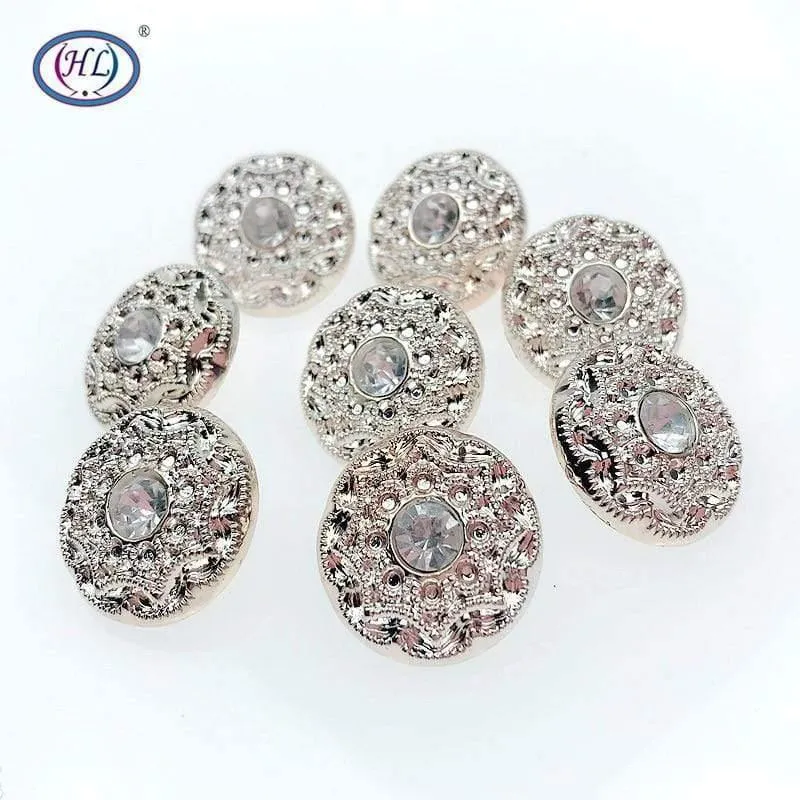 20MM 10PCS/30PCS Neue Mantel Knöpfe Pullover Knöpfe Mit Strass DIY Bekleidung Nähen Zubehör