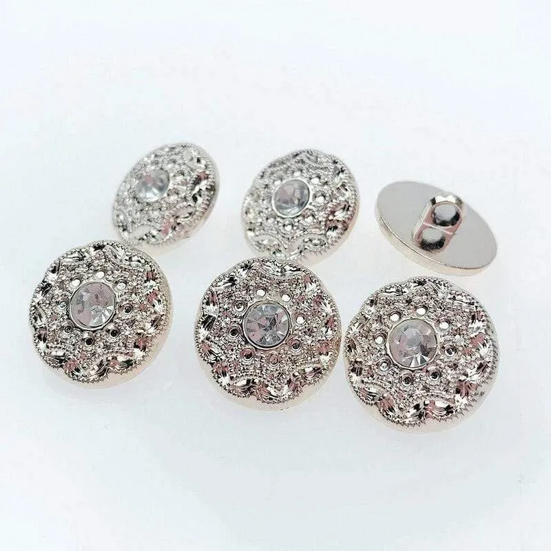 20MM 10PCS/30PCS Neue Mantel Knöpfe Pullover Knöpfe Mit Strass DIY Bekleidung Nähen Zubehör