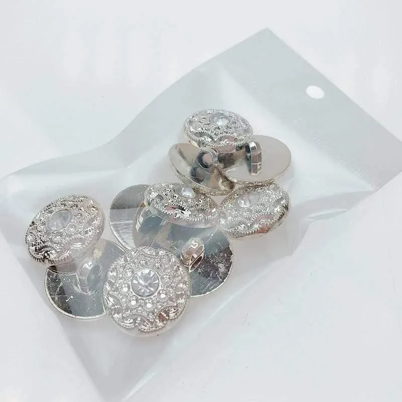20MM 10PCS/30PCS Neue Mantel Knöpfe Pullover Knöpfe Mit Strass DIY Bekleidung Nähen Zubehör