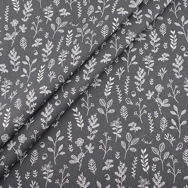 Cartoon Jungle Parrot Series, bedruckter Twill-Baumwollstoff, zum DIY-Nähen von Quilten für Baby- und Kinderbettwäsche