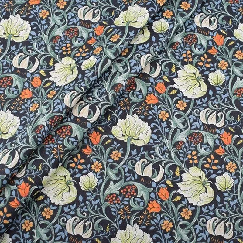Cartoon Jungle Parrot Series, bedruckter Twill-Baumwollstoff, zum DIY-Nähen von Quilten für Baby- und Kinderbettwäsche