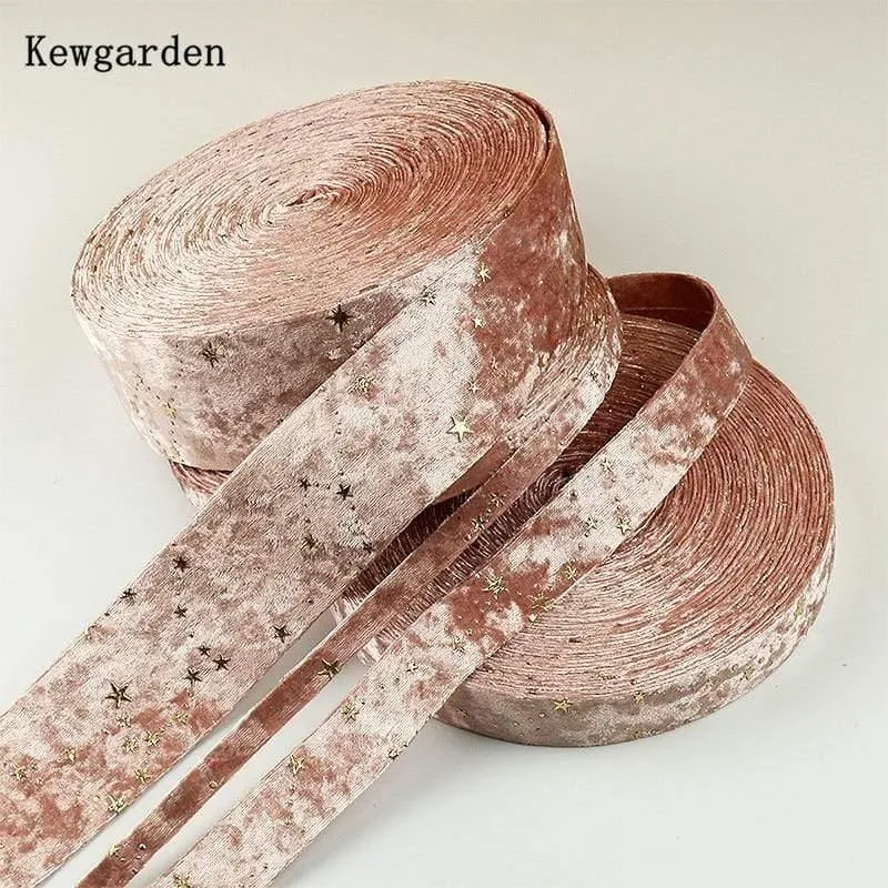 1" 25mm 3/8" 10mm 5" 5cm Bronzing Start Layering Stoff Stoffband DIY Schleife Nähzubehör Handgefertigtes Klebeband 5 Meter