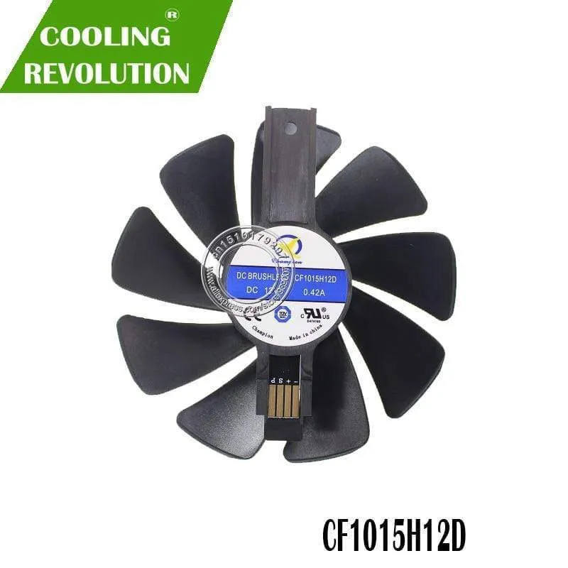 95 mm CF1015H12D DC12V-Kühlerlüfter für Saphir ersetzen NITRO RX480 8G RX 470 4G GDDR5 RX570 4G / 8G D5 RX580 8G OC