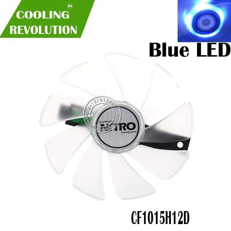 95 mm CF1015H12D DC12V-Kühlerlüfter für Saphir ersetzen NITRO RX480 8G RX 470 4G GDDR5 RX570 4G / 8G D5 RX580 8G OC