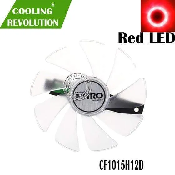95 mm CF1015H12D DC12V-Kühlerlüfter für Saphir ersetzen NITRO RX480 8G RX 470 4G GDDR5 RX570 4G / 8G D5 RX580 8G OC