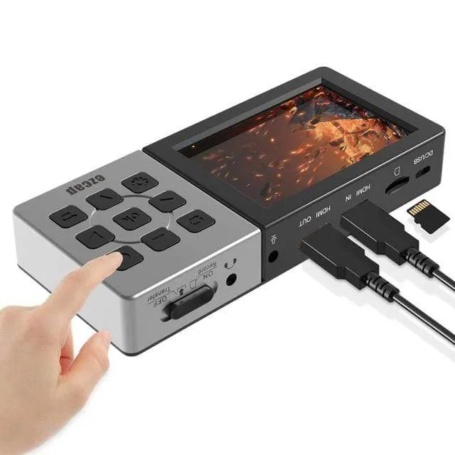 Ezcap 273 HD 1080P Videoaufnahme 3.5-Zoll-TFT Eingebauter Akku und Lautsprecher 1080P 60fps Full-HD-Aufnahme