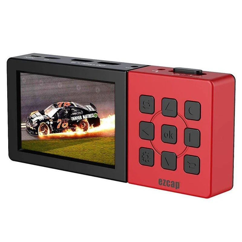 Ezcap 273 HD 1080P Videoaufnahme 3.5-Zoll-TFT Eingebauter Akku und Lautsprecher 1080P 60fps Full-HD-Aufnahme