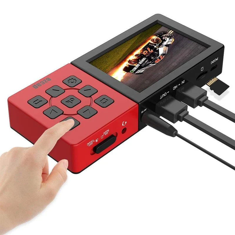 Ezcap 273 HD 1080P Videoaufnahme 3.5-Zoll-TFT Eingebauter Akku und Lautsprecher 1080P 60fps Full-HD-Aufnahme