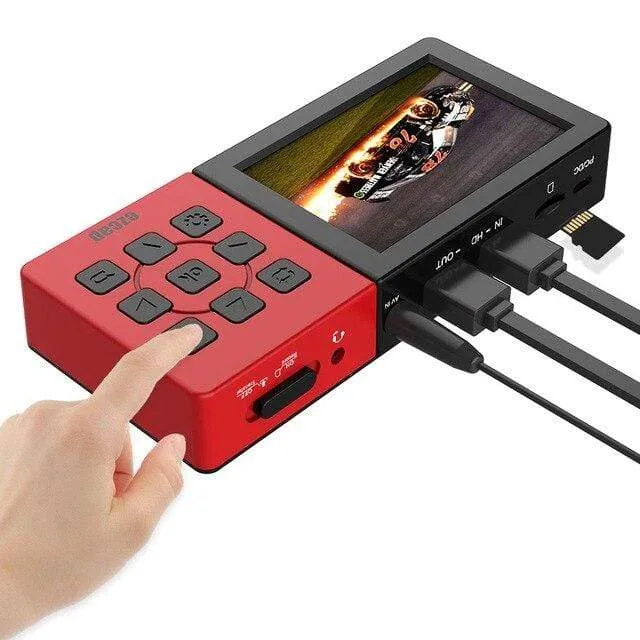 Ezcap 273 HD 1080P Videoaufnahme 3.5-Zoll-TFT Eingebauter Akku und Lautsprecher 1080P 60fps Full-HD-Aufnahme